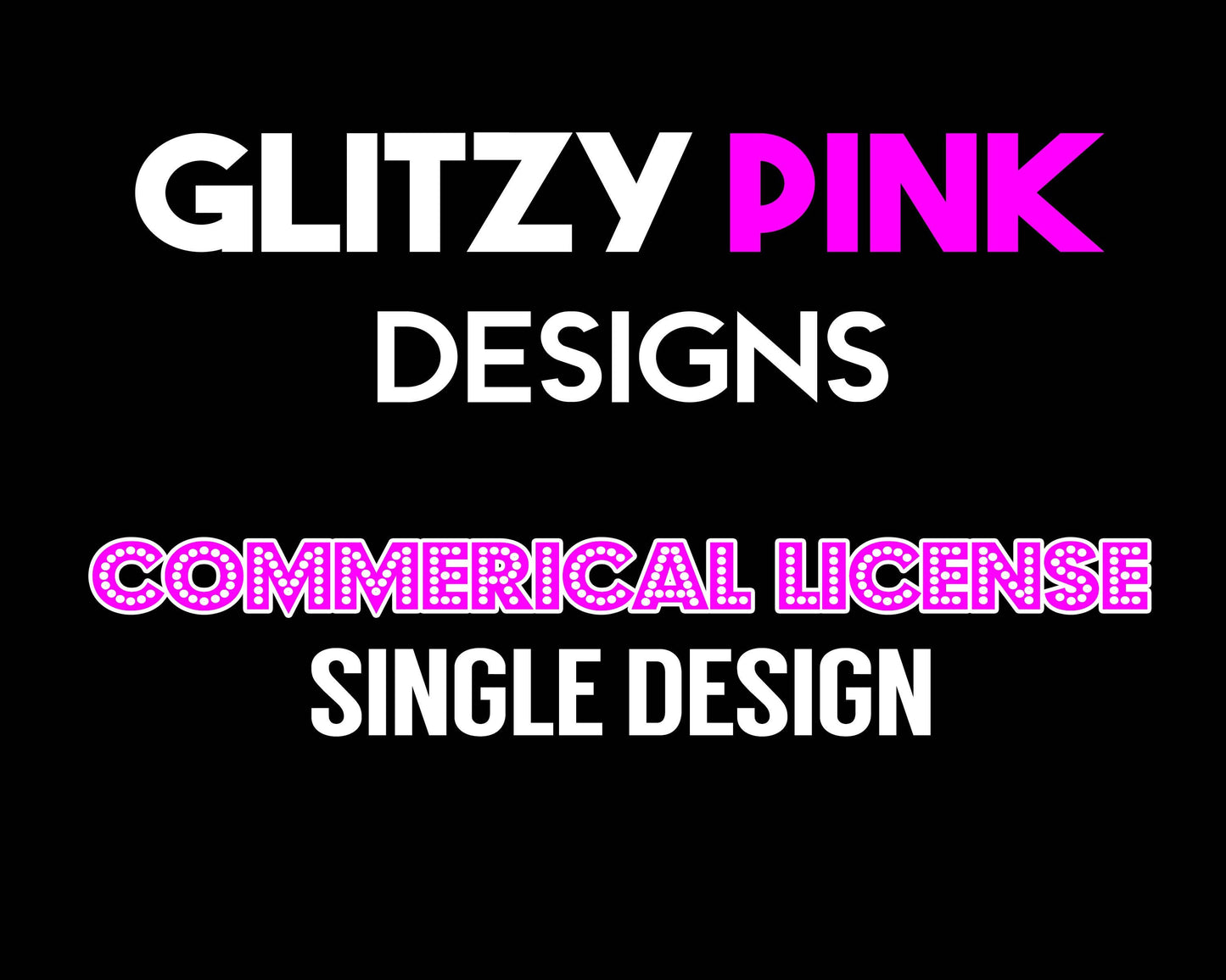 Commercial License to Sell Transfers (One Design)